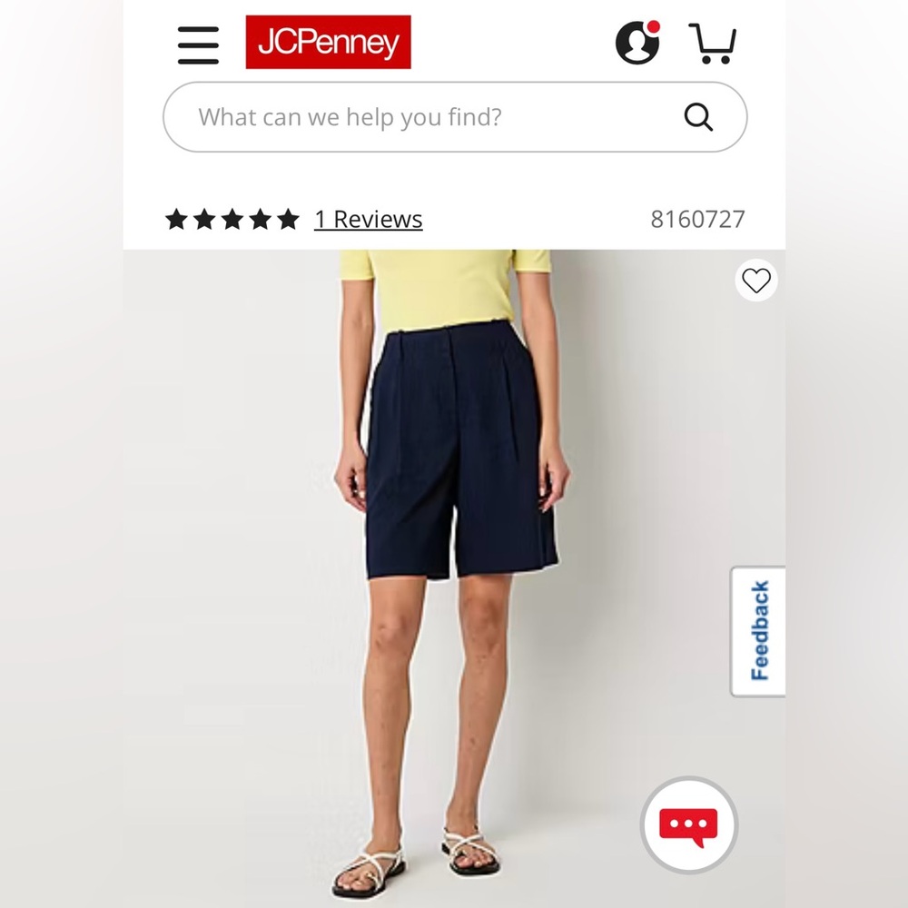 Worthington Womens 9 1/2" Bermuda Short